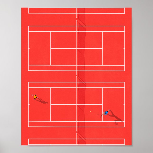 French Open Tennis Grand Slam Poster (Vorne)