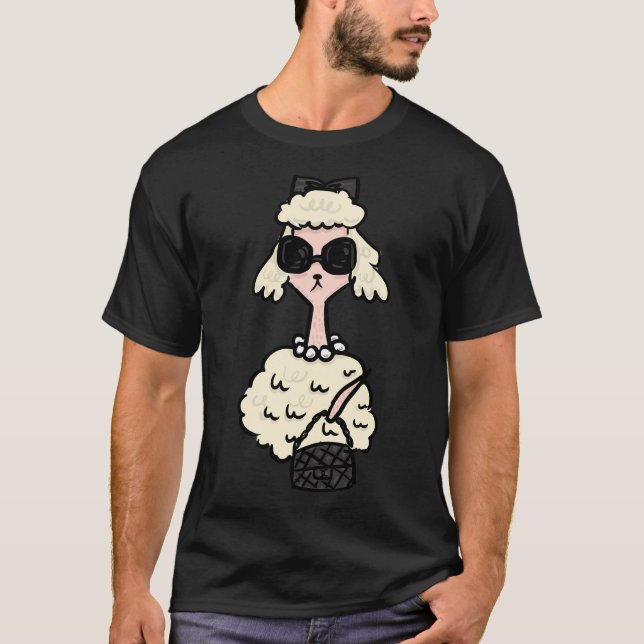 French Poodle T-Shirt (Vorderseite)