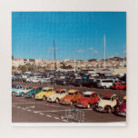 French Riviera in Cannes France Classic Car Puzzle<br><div class="desc">View of French Riviera in Cannes France jigsaw puzzle</div>