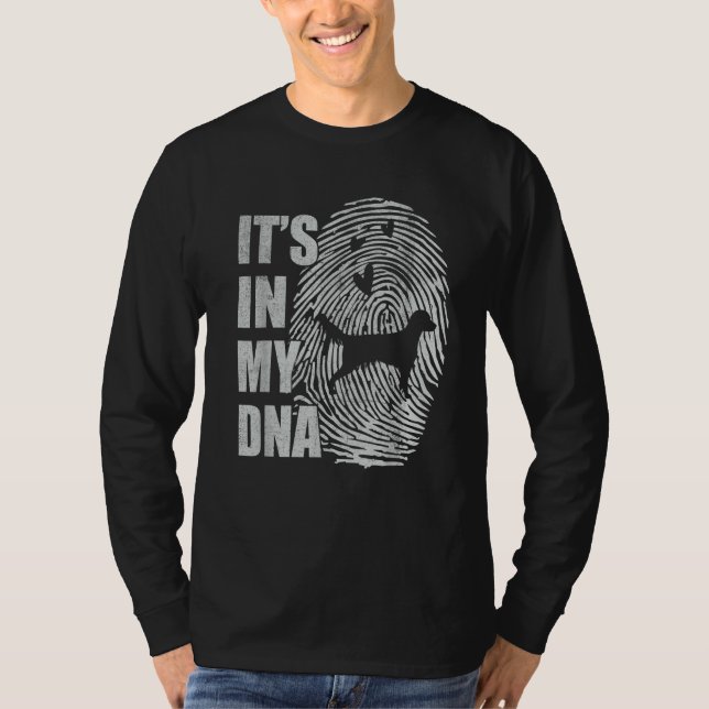 French Spaniela DNA Dog Mom Dad Dog T-Shirt (Vorderseite)