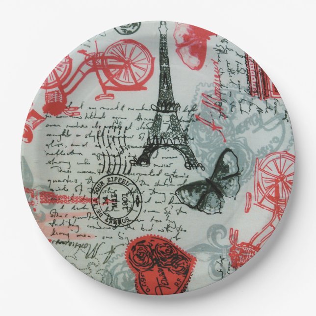 "French Style" Paper Teller 9 (Vorderseite)