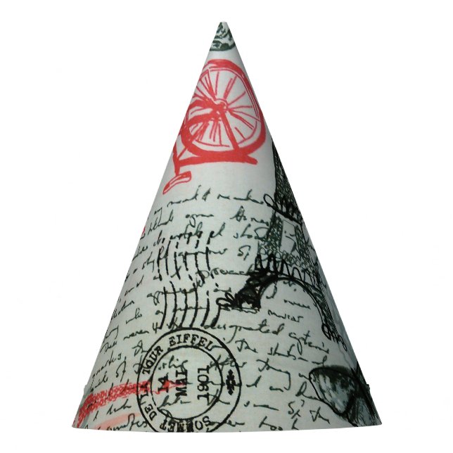 "French Style" Party Hat Partyhütchen (Vorderseite)