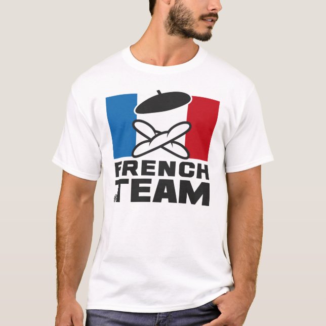 FRENCH TEAM 2 T-Shirt (Vorderseite)