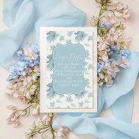 French Toile Bear und Bunny Baby Dusche