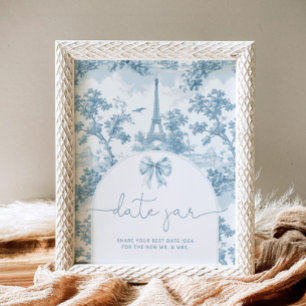 French Toile de jouy datiert Ideen übernachten Poster