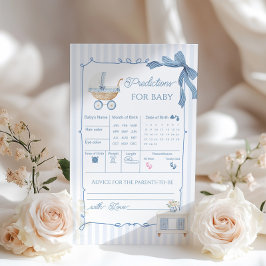 French Vintage Carriage Baby Predictions Advice