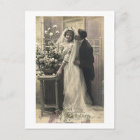 French Vintage Romantic Love Wedding