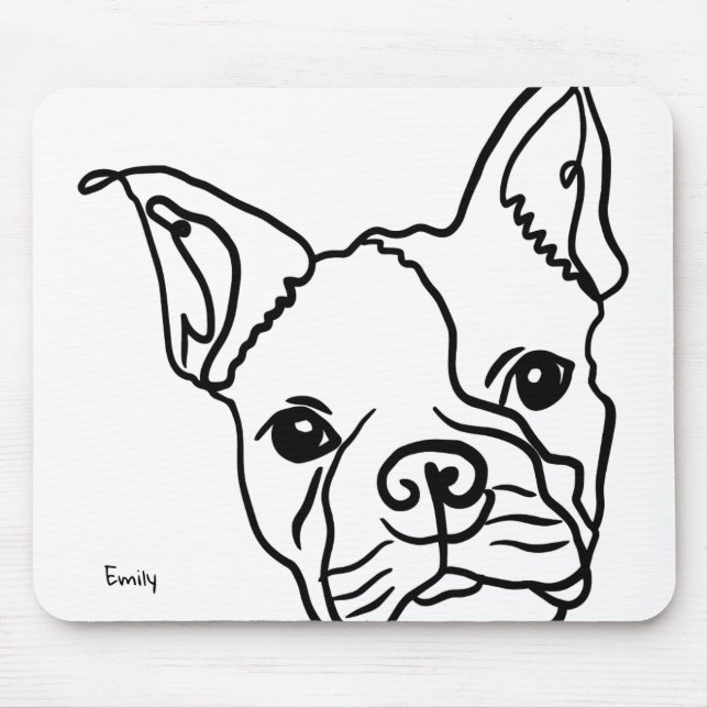 Frenchesque Elegante Mousepad (Vorne)