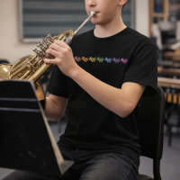Frenchhorn-Regenbogen-Aufstellung
