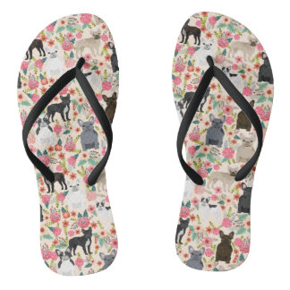 Frenchie Blumenschuhe - Turnschuhe der Flip Flops