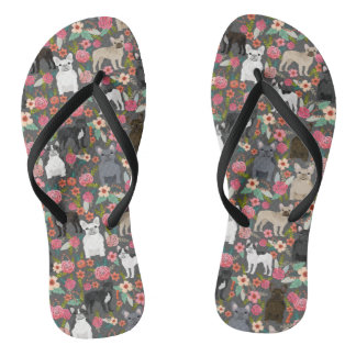 Frenchie Blumenschuhe - Turnschuhe der Flip Flops