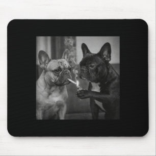 Frenchie Buddies Lustiger Französischer Bulldogge  Mousepad