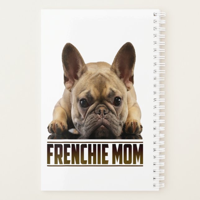 Frenchie Bulldog Mama Gift Planner Planer (Rückseite)