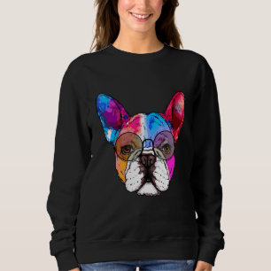 Frenchie Bulldog Niedlicher französischer Bulldog  Sweatshirt