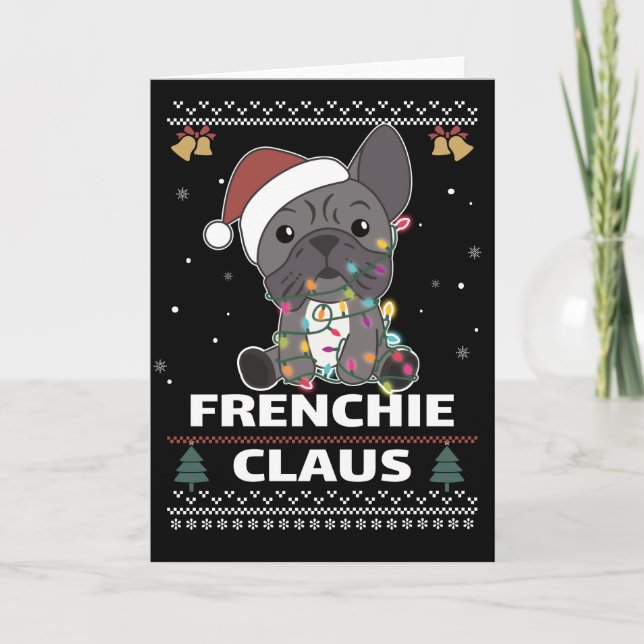 FRENCHIE CLAUS Card Karte (Vorderseite)