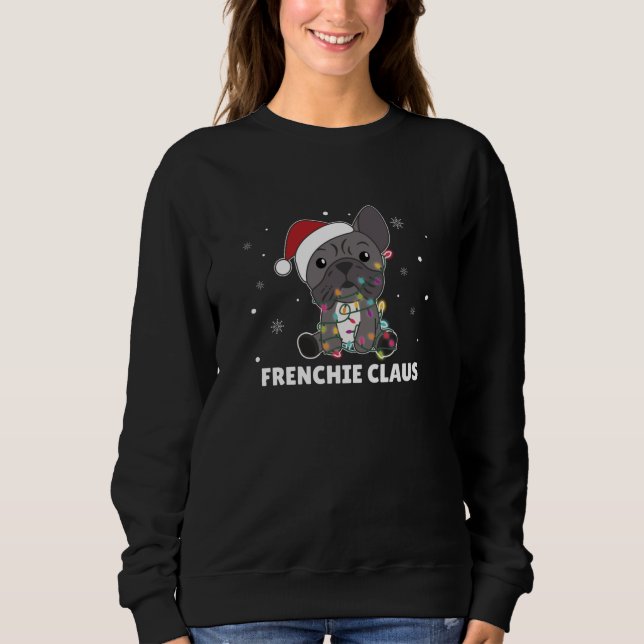 FRENCHIE CLAUS SWEATSHIRT (Vorderseite)
