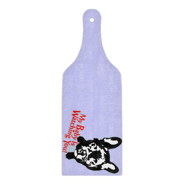 Frenchie Cutting Board Schneidebrett (Vorderseite)