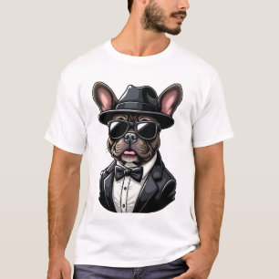 Frenchie der Gangster T-Shirt