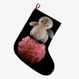 Frenchie der Penguin-Strumpf Großer Weihnachtsstrumpf