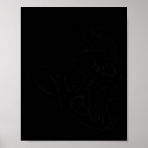 Frenchie Dog French Bulldog Poster