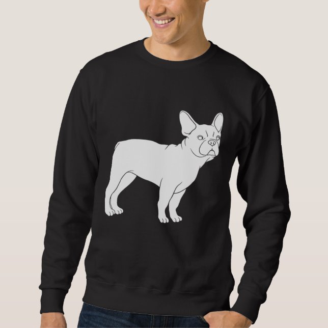 Frenchie dogs sweatshirt (Vorderseite)