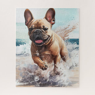 Frenchie French Bulldog Gift Puzzle