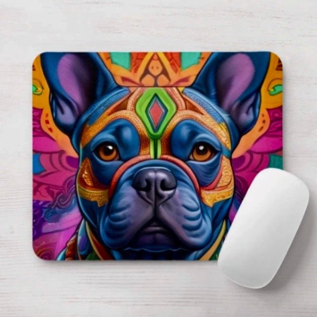 Frenchie Fun Birthday Fantasy Mousepad (Von Creator hochgeladen)