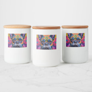 Frenchie Fun Lebensmitteletikett