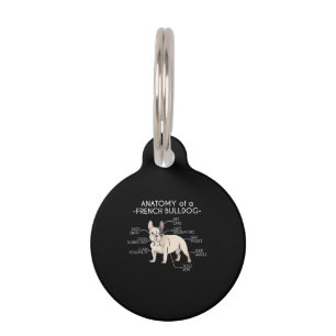 Frenchie-Geschenk   Anatomie einer Französischen B Haustiermarke