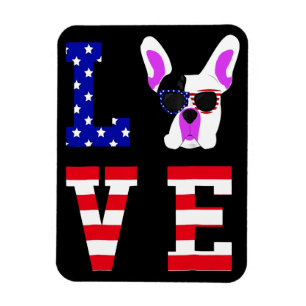 Frenchie Gift COOLE NIEDLICHE LIEBE Magnet