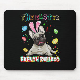Frenchie Gift Der französische Bulldog-Hase zu O Mousepad