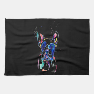 Frenchie Gift Französisches Bulldog-Geschenk Geschirrtuch