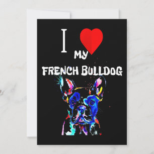 Frenchie Gift I Liebe Mein Französischer Bulldog