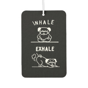 Frenchie Gift Zur Inhalation von Exhale Autolufterfrischer