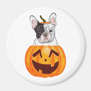 Frenchie Halloween Magnet