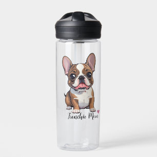 Frenchie Hund Mama löschen Trinkflasche