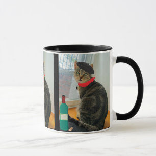 Frenchie Indigo Tasse