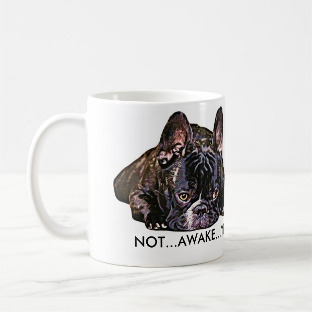 Frenchie Kaffee-Tasse Tasse (Links)
