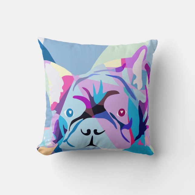 Frenchie Kissen (Vorderseite)