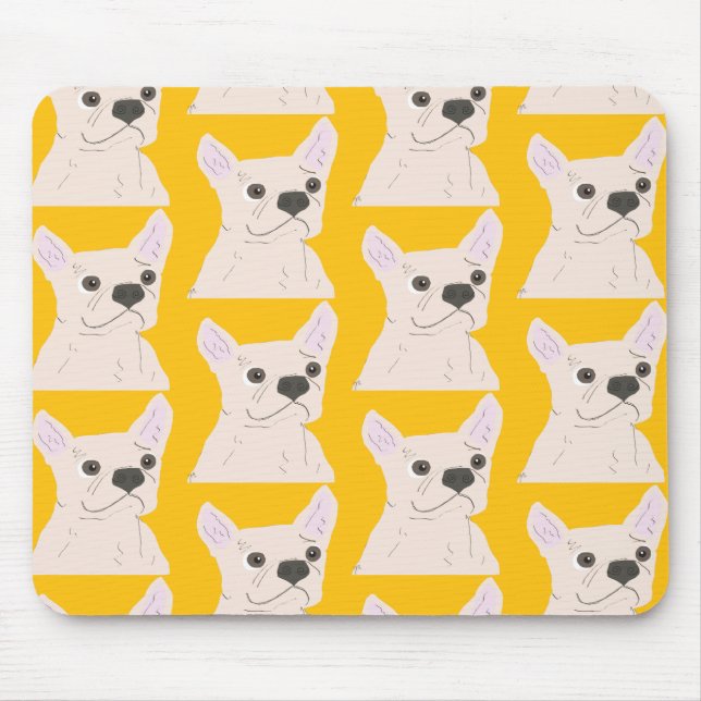 Frenchie-Liebhaber Mousepad (Vorne)