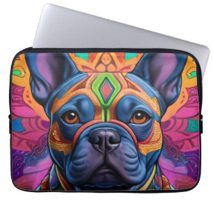 Frenchie Lustiger Geburtstagsfantasie Laptopschutzhülle