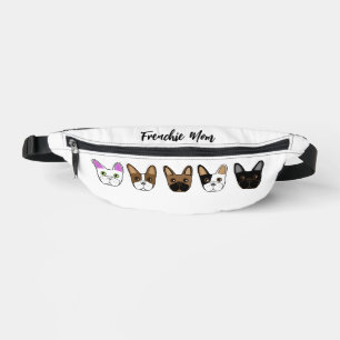 Frenchie Mama Adortable French Bulldog Face Bauchtasche
