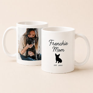 Frenchie-Mama Benutzerdefiniertes Foto French Bu Kaffeetasse