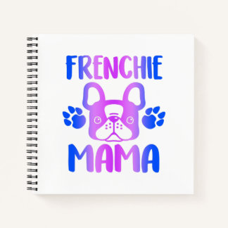 Frenchie Mama Bulldog für Hunde Mama Mama Funny Notizbuch