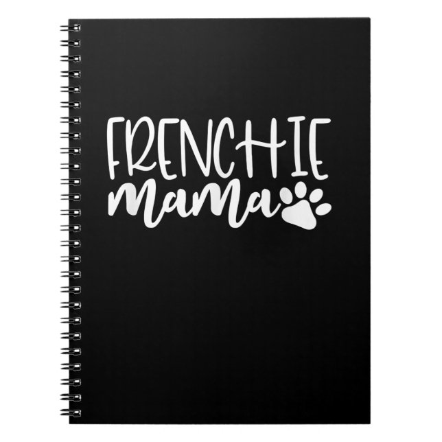 Frenchie Mama | Damenschenspende Notizblock (Vorderseite)