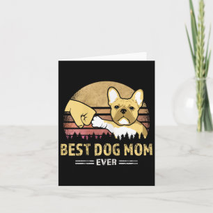 Frenchie Mama Ever Vintager French Bulldog Puppy L Karte