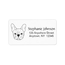 Frenchie Mama French Bulldog Lover White Address
