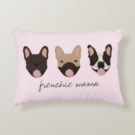 Frenchie Mama French Bulldogs Dekokissen