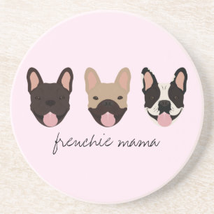 Frenchie Mama French Bulldogs Getränkeuntersetzer