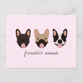 Frenchie Mama French Bulldogs Postkarte